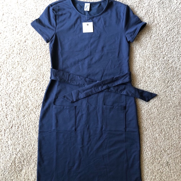 Navy Blue Casual Dress - Picture 7 of 7